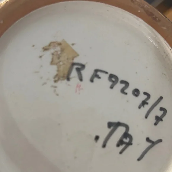 Vintage Bitossi Striped Pitcher and Bowl Set - Picture 11 of 11